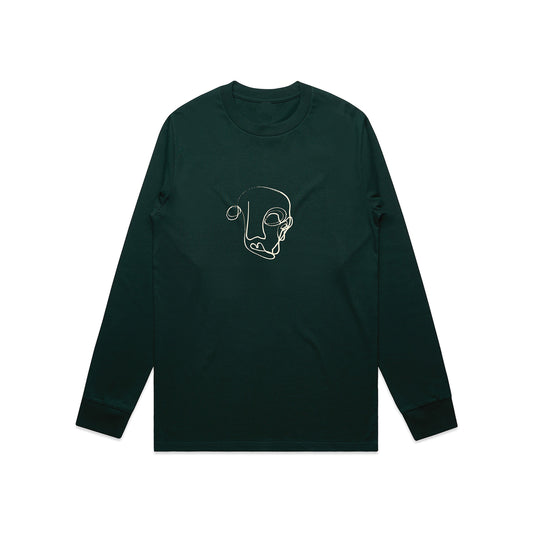 Seben L/S Tee - Parsley