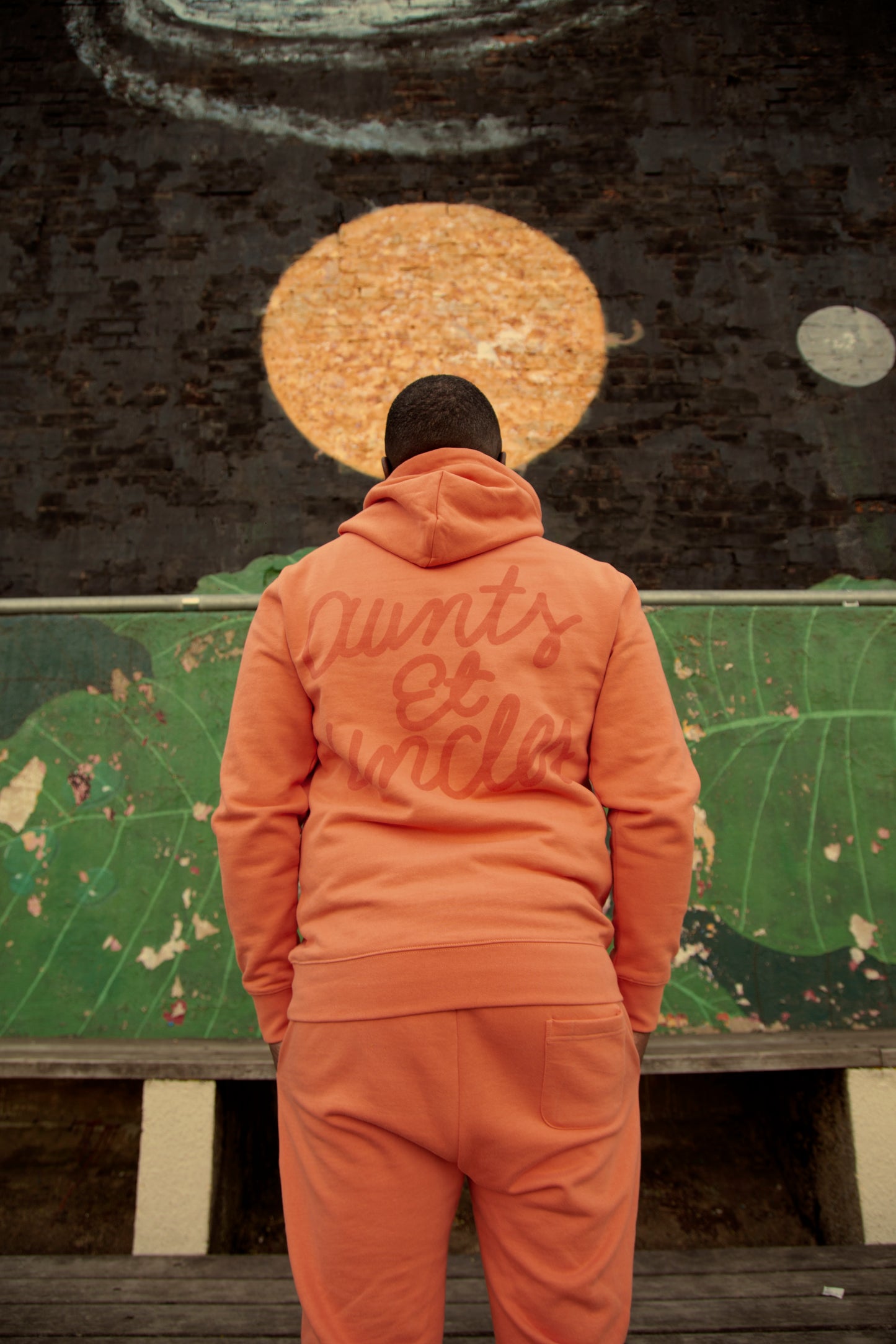 AU Sweatsuit - Peach / Cream